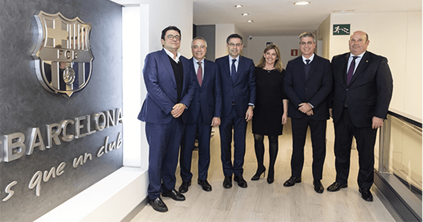 Convenio con el FC Barcelona para la promoción de la Ciudad de Barcelona