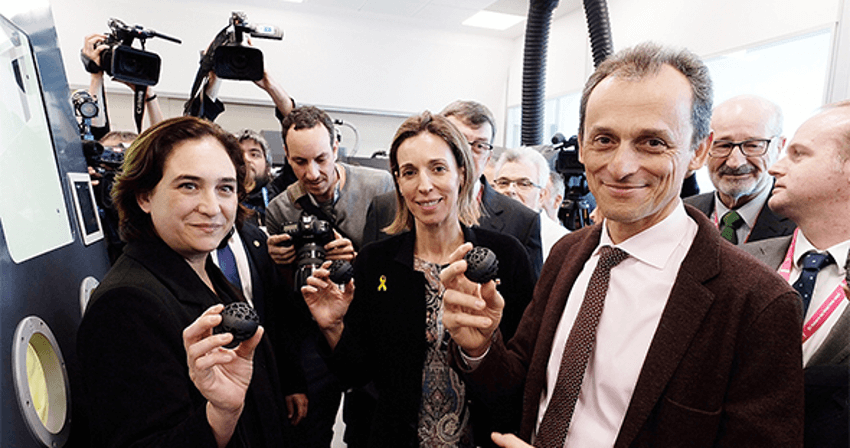 El Ministro Pedro Duque inaugura la primera incubadora europea de proyectos empresariales de impresión 3D