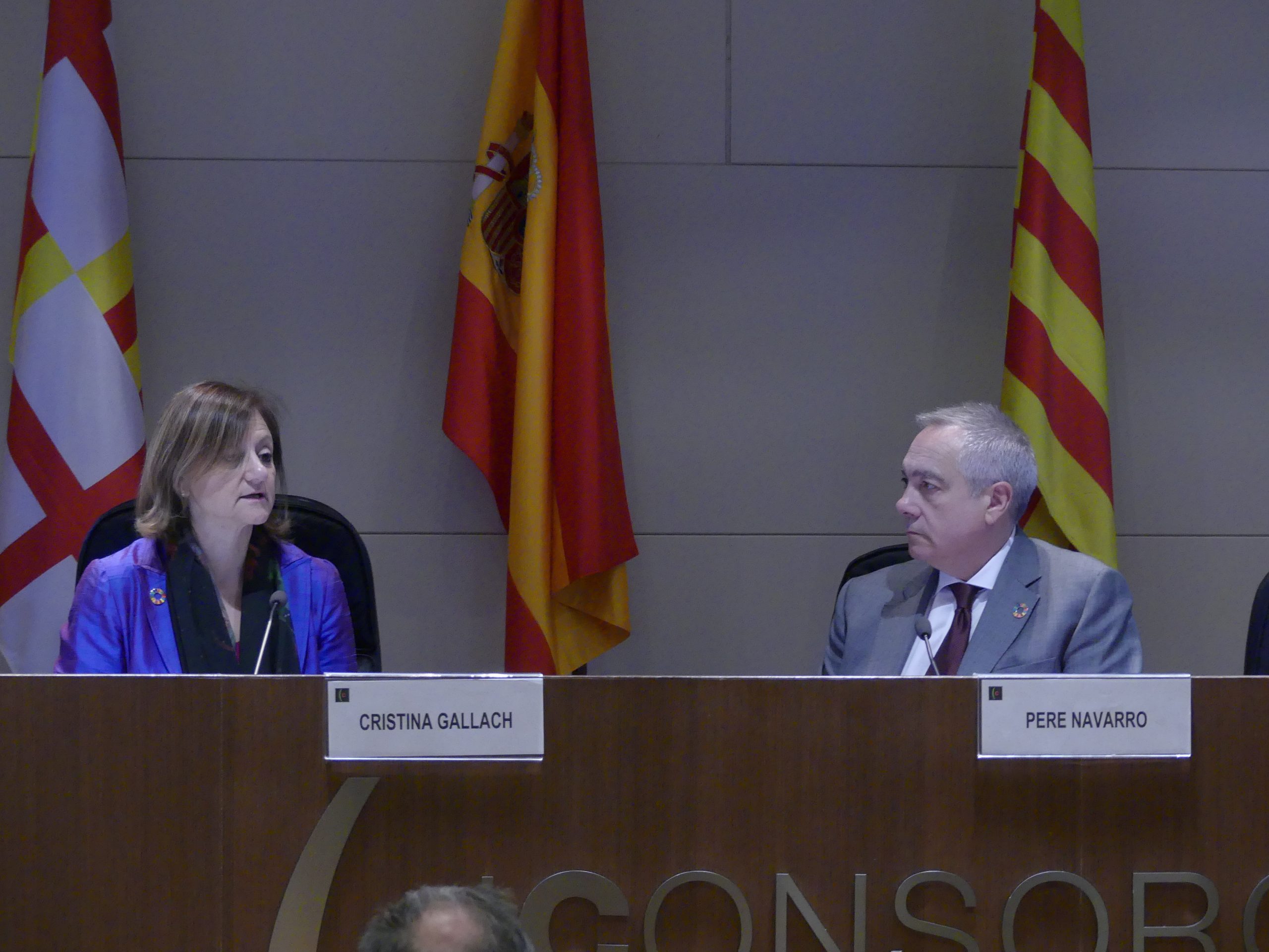 Conferencia de Cristina Gallach sobre los Objetivos de Desarrollo Sostenible en el Polígono de la Zona Franca