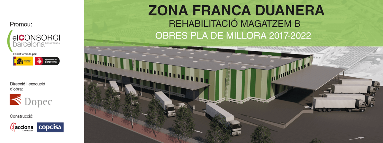 Rehabilitación integral del almacén B de la Zona Franca Aduanera